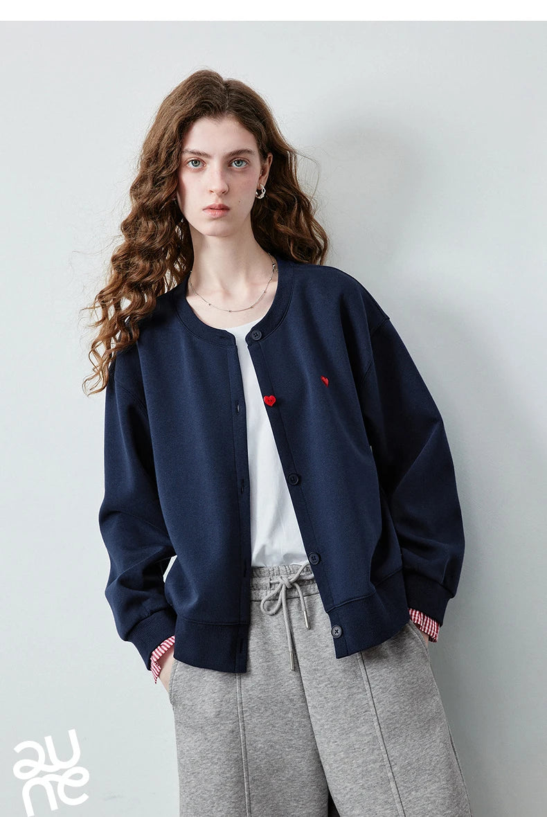Women's Plaid Patchwork Cotton-Blend Jacket
