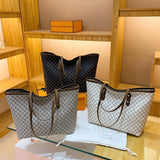 Large Capacity PU Leather Tote