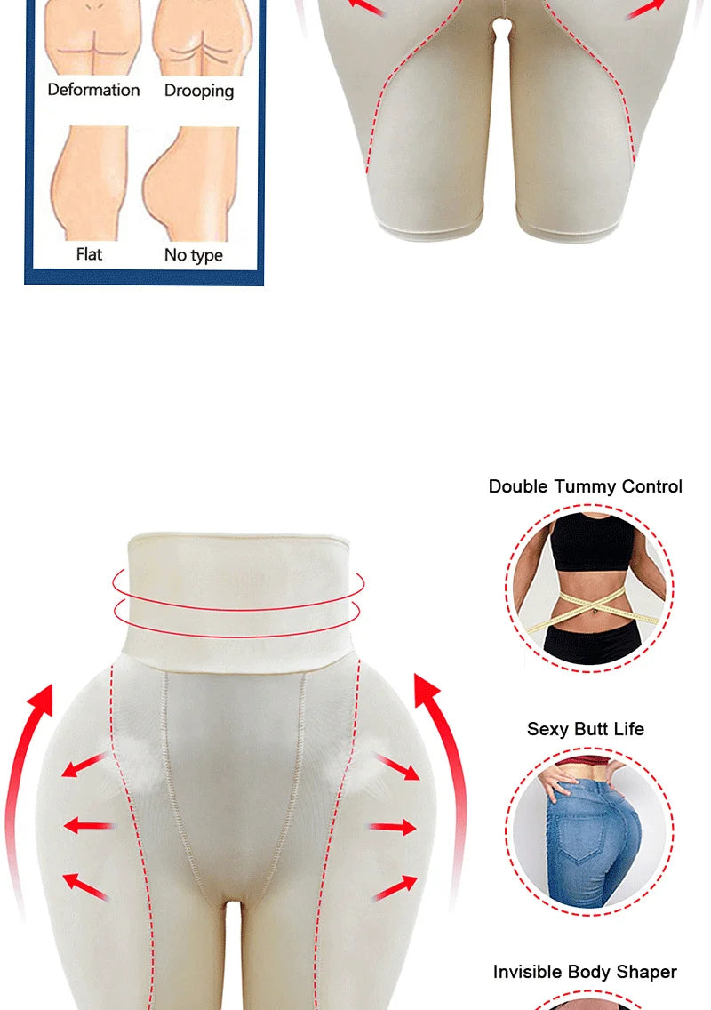 Women’s Padded Butt Lifter & Hip Enhancer Shapewear