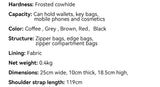 2026 NEW Autumn winter women's Natural Suede leather Crossbody Bag luxury designer Genuine Leather commuting messenger bag