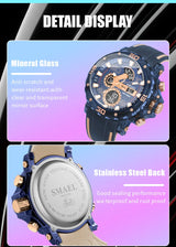 SMAEL 8136 Men's Sport Watch – 50M Water Resistant