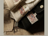 Heavyweight Cotton Henley Tee – Vintage Everyday Essential
