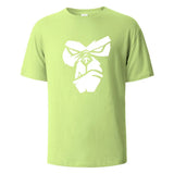 Gorilla Face Graphic Cotton T-Shirt