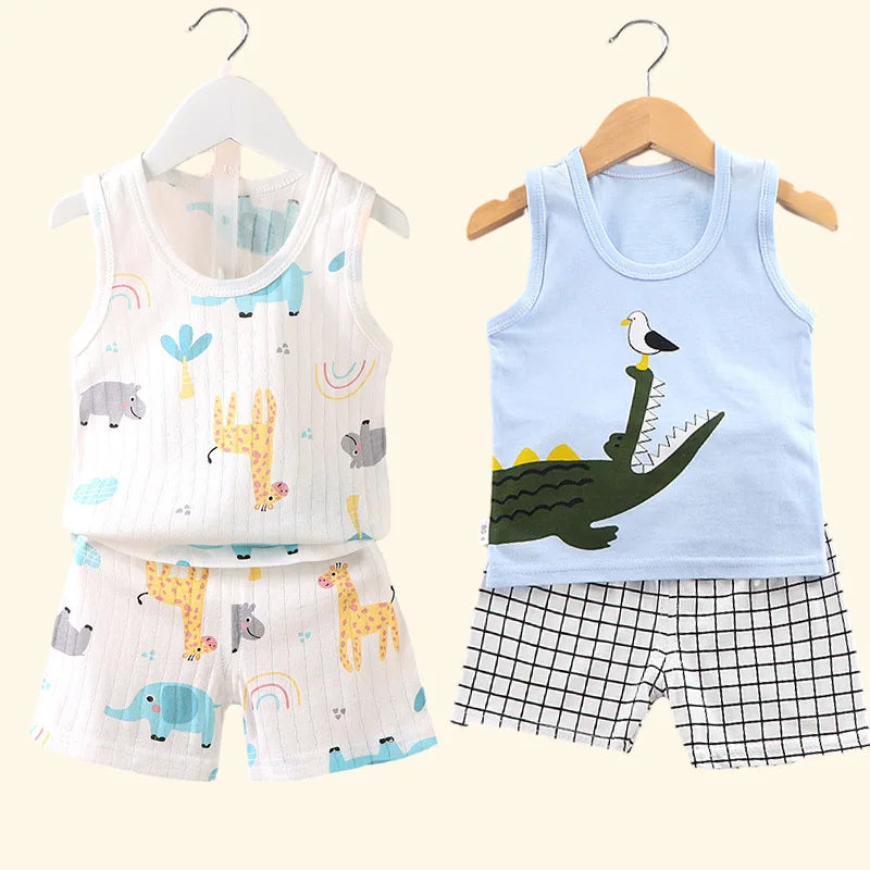 Kids' Summer Tank & Shorts Set