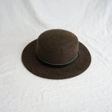 Wool Felt Fedora & Boater Hat – Wide Brim, Unisex