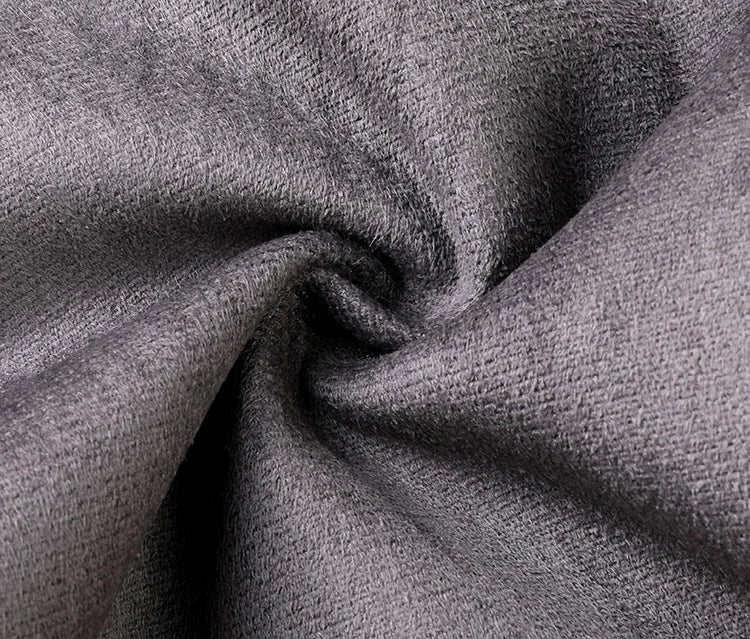 Women's High Waist Faux Leather Wide Leg Fleece Pants