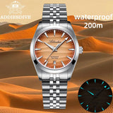 ADDIESDIVE 2026 New Men Watch 39mm Sappphire Automatic 8215 Mechanical Wristwatch 316L Stainless Steel Luminous Waterproof 200m