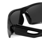 MAXJULI Polarized Sunglasses Wrap Around Sports Sunglasses for Big Wide Heads Men Women UV400 Sun Glasses 8232