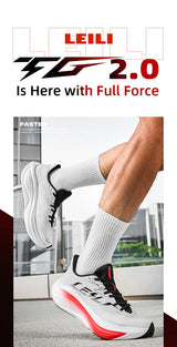 QIAODAN LEILI Men's Cushioned Running Shoes