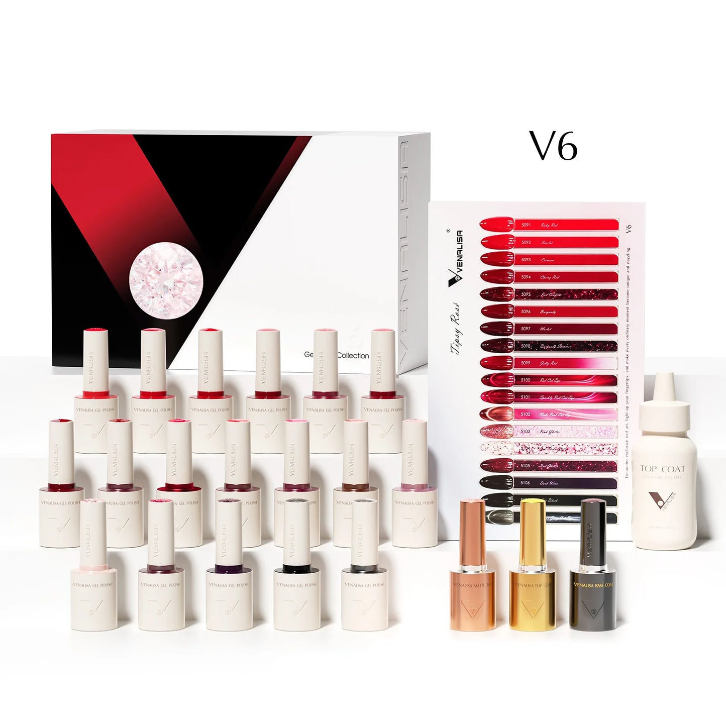 VENALISA 10ml Gel Polish Kit – HEMA & TPO Free