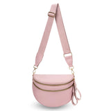 Women Checkered Bum Bag Casual Fanny Pack Large Capacity Crossbody Adjustable Strap Simple Shoulder Mommy Bag Daily Travel Tote