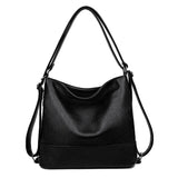 Top Quality Leather Backpack Women Bagpack Female Large Capacityf or Commute Travel School Backpack Shoulder Bags for Women Sac