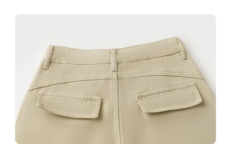 Women's High-Waist Wide Leg Denim Jeans – Relaxed Fit