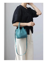 Women Real Leather Crossbody Bags Luxury Small Size Cute Handbag Soft Shoulder Bag 2024 New Arrival Designer Style