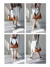 New Arrival Underarm Bag Women Genuine Leather Crossbody Bag Fashion Female Nylon Handbag Luxury Messenger Purses