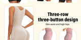 USA-Made Seamless Full Coverage Body Shaper – Firm Control Thigh Slimming Bodysuit