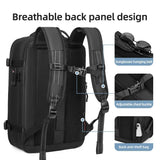 Vacuum Compression Travel Backpack – 17" Laptop & Adventure Ready