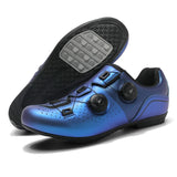 2026 MTB Cycling Sneaker Men A5 Leather Self-Locking Cleat Spd Road Bike Shoes Women Flat Trail Train Mountain Bicycle Shoes