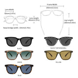 GCV Brand Original Fashion Acetate Polarized Sunglasses Cat Eye Square Frame Fishing Glasses Driving Outdoor Hiking UV400