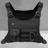 Nylon Sports Chest Bag for Running & Cycling