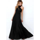 Elegant Multiway Wrap Maxi Dress