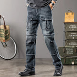 Men's Wide-Leg Straight Jeans | Relaxed Workwear Fit