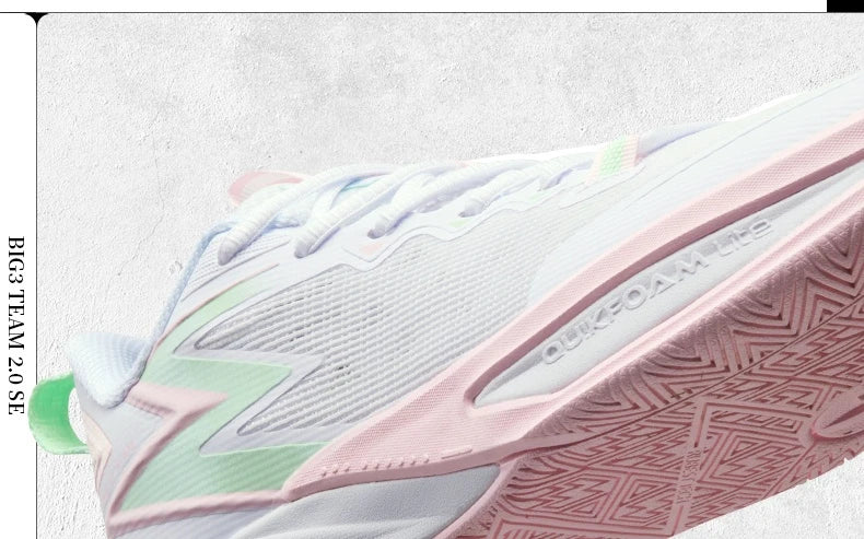 361 Degrees BIG3 Team 2.0 SE Men Basketball Shoe New Breathable Wear-resistant Stable Rebound Non-slip Male Sneakers 672511119