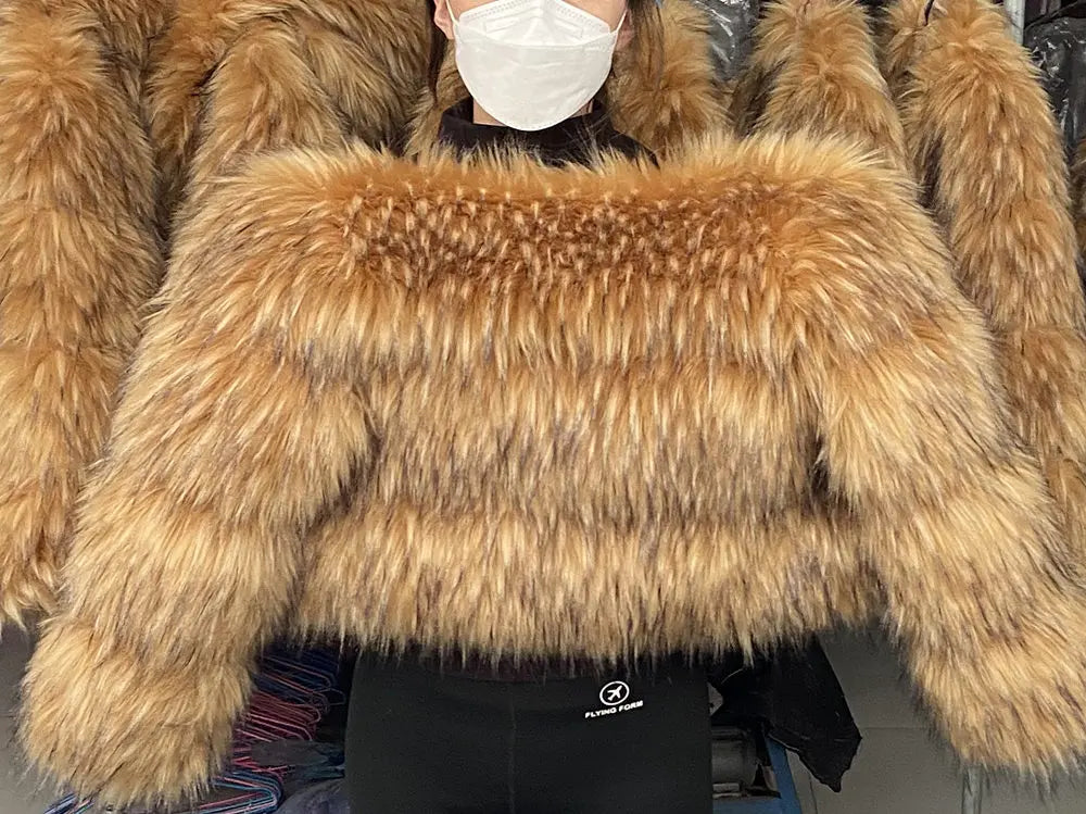 Premium Faux Fur Winter Coat
