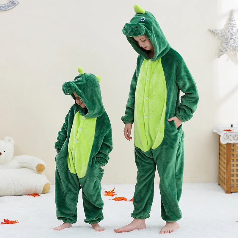 Kids' Capybara Flannel Onesie