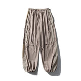 Men's Colorblock Wide-Leg Pants