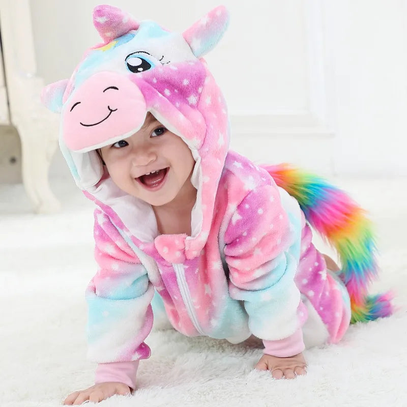 Cozy Lion King Baby Kigurumi Jumpsuit
