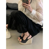 Aneikeh Women's Wedge Platform Sandals