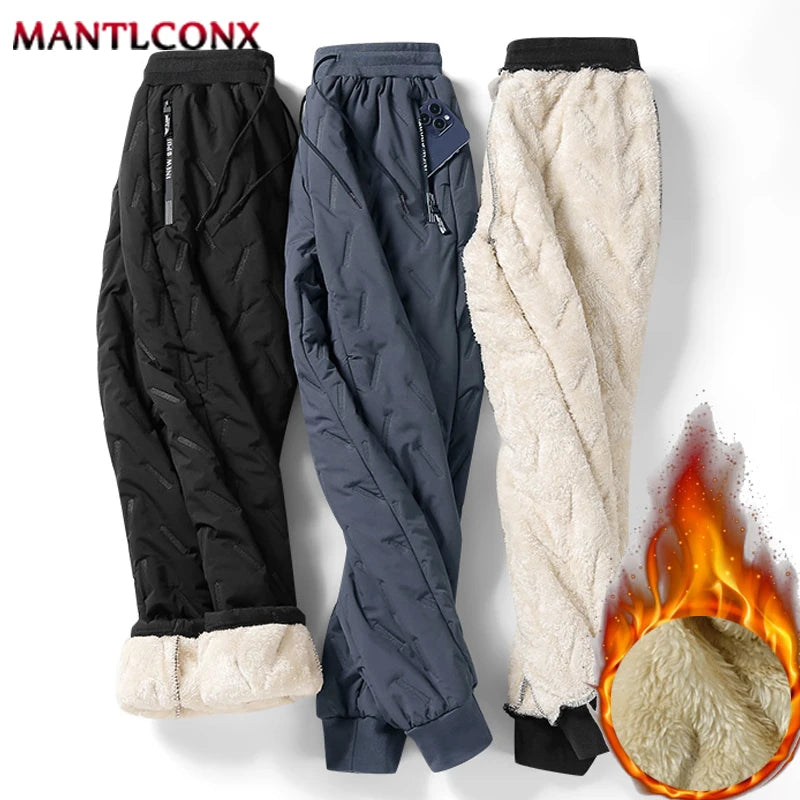 Men's Fleece-Lined Winter Joggers
