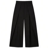 Women’s High-Waist Striped Wide-Leg Pants