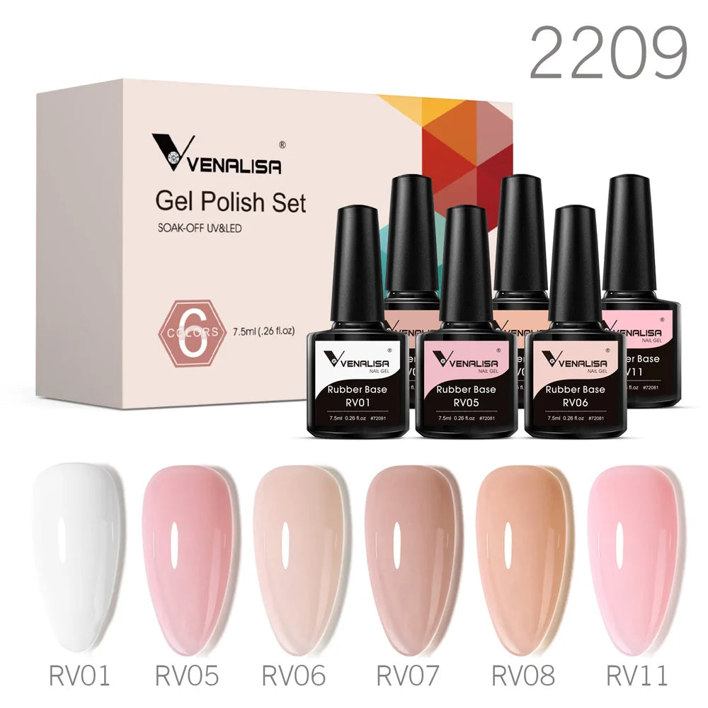 Venalisa HEMA-Free Gel Polish Kit – Autumn Color Collection