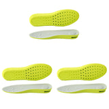 1Pair/3Pairs Height Increasing Insoles with Air Cushion Latex High Elasticity Comfortable Shoe Inserts for Comfort