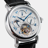 SUGESS 40mm Tourbillon Moonphase Watch | Seagull ST8007