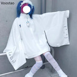 Women's White Embroidered Y2K Zip-Up Jacket