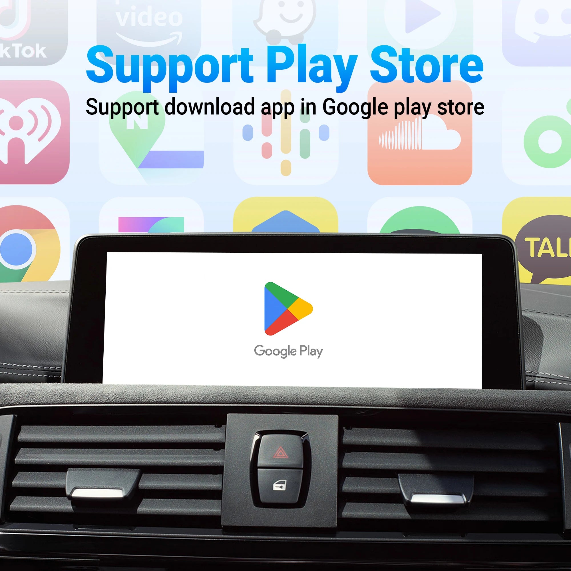 OTTOCAST P3 CarPlay AI Box – Wireless Android Auto & Smart TV