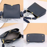Women's Genuine Leather Handbag Luxury Bucket Style Casual Lady Fashion Shoulder Crossbody Messenger Bag for Girls 2025 Hot Sale