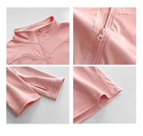Quick-Dry Performance Yoga Jacket