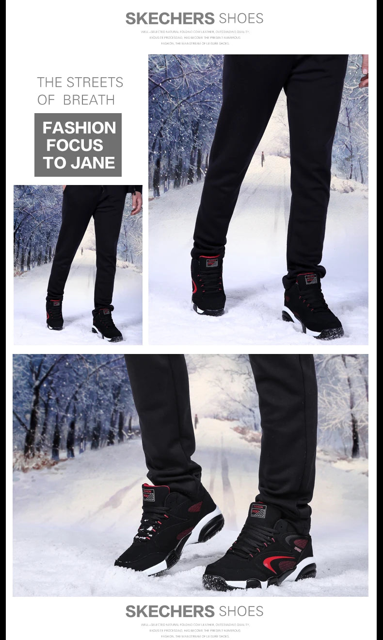 Men's Casual Sneakers with Mesh Lining