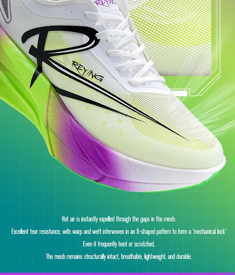 IRUNSVAN Men‘s Professional Full Carbon Plate Marathon Running Shoes Light Cushioning PB Mid Long Training Sneakers Women 25126