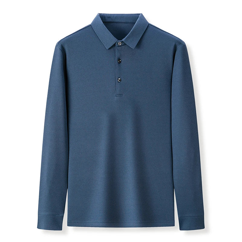 Men's USA-Made Long Sleeve Performance Polo