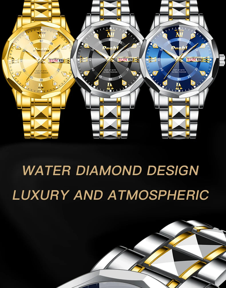 Men’s Dual Calendar Business Watch