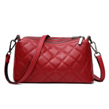 Designer 3 Layers Women's Handbag Cow Leather Female Tote Sac Luxury Soft Solid Genuine Leather Shoulder Crossbody Bag For Women