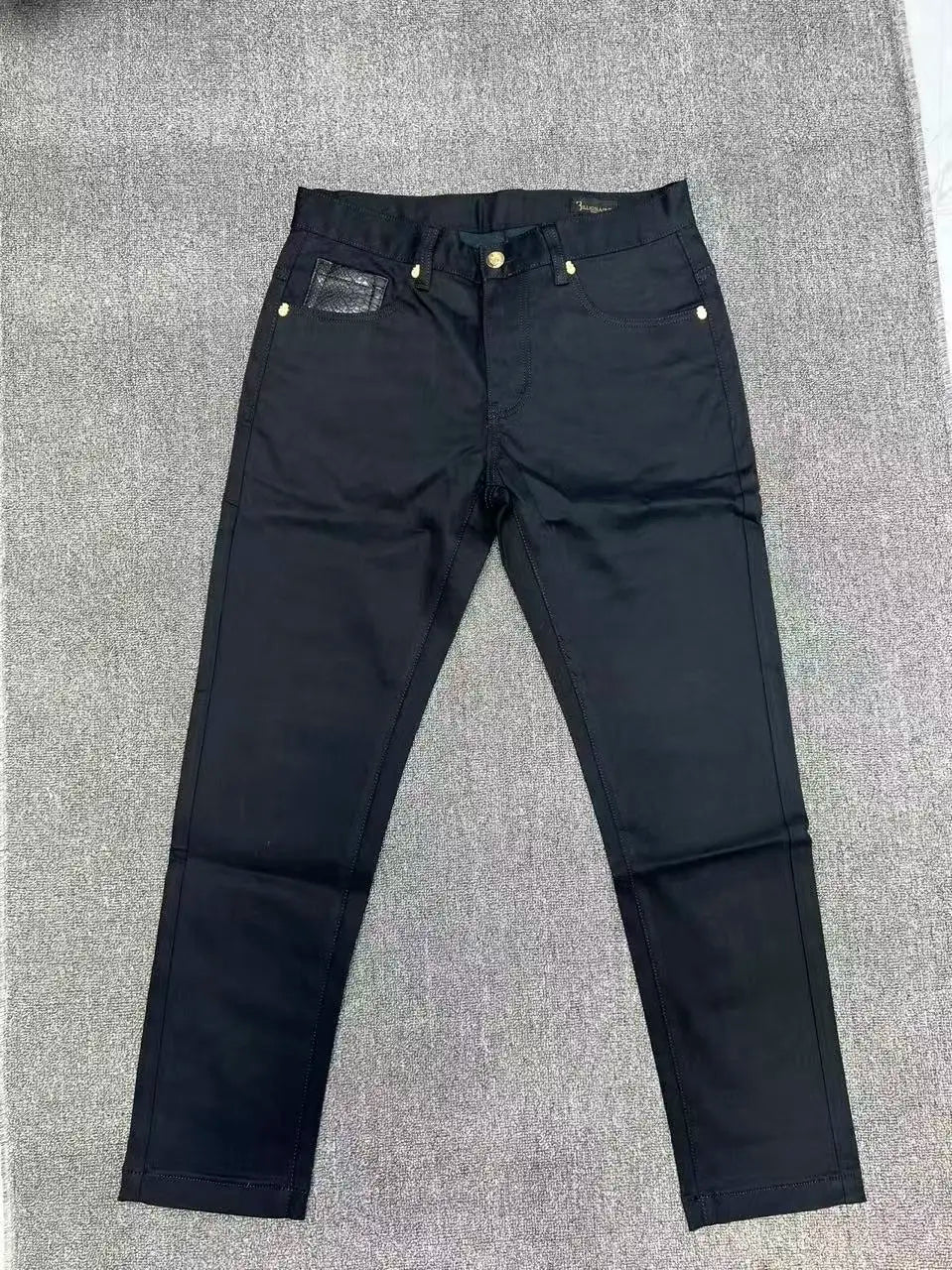 BILLIONAIRE BLSK CPRT Jeans Men 2026 Spring Summer new fashion Embroidery comfortable elasticity outdoors Big size 34-42 Pants