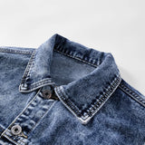 Washed Heavyweight Denim Jacket – Vintage Workwear