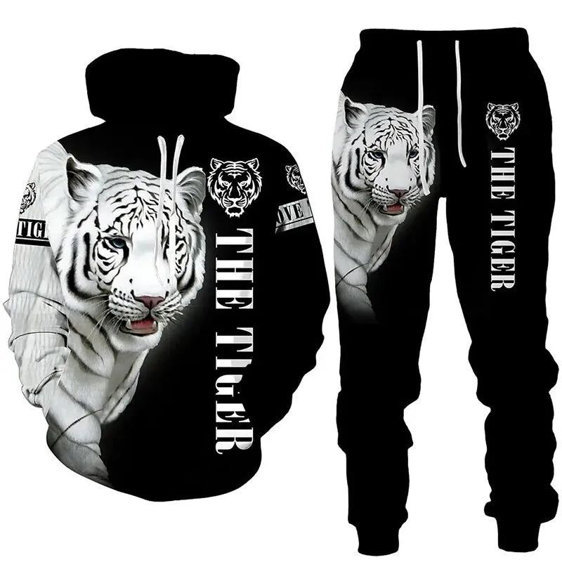 Men’s 3D Skull Print Pullover Hoodie