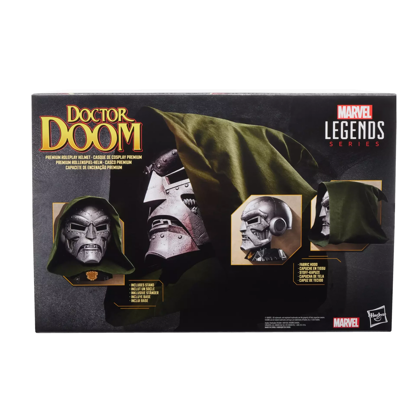 Original Hasbro Marvel Legends Series The Avengers Doctor Doom Premium Helmet Action Figures Toys Collection Gift For Adult